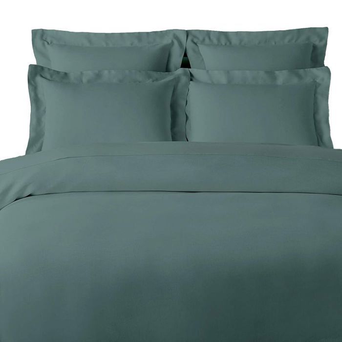 Taie de traversin 100% "Satin de coton Peigné" / 80 fils /cm² - Céladon - 86 x 185 cm