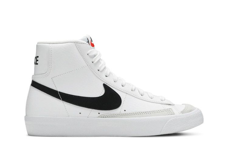 Nike Блейзер Mid 77 Белый Черный (GS)