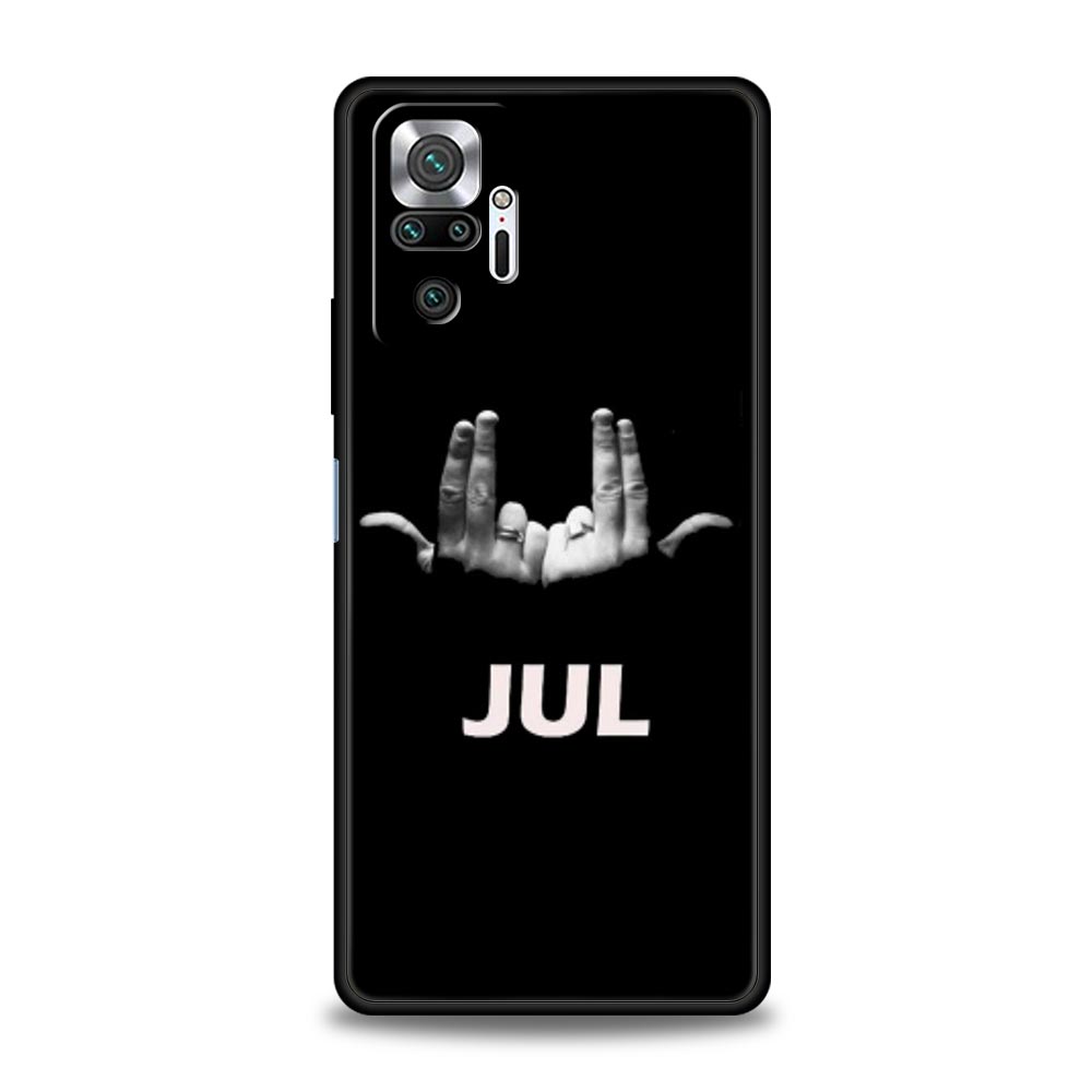 Чехол для телефона JuL Rapper для Xiaomi Redmi Note 13 12 5G 11 10 Pro Plus 4G 9S 9 8 7 9T 13C 12C 10C 9C 9A Мягкий силиконовый чехол
