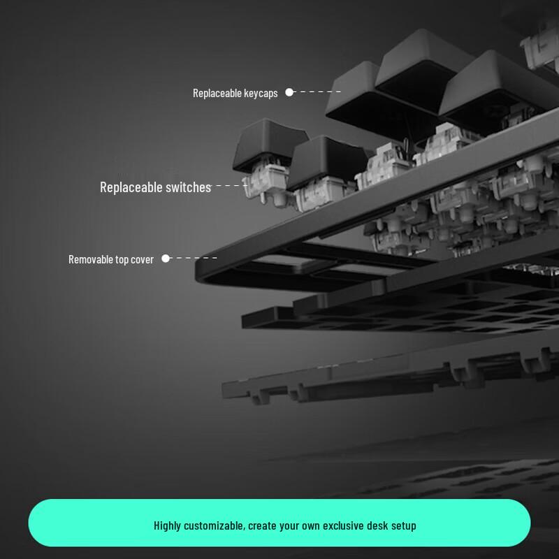 Logitech Lingyan K848 Wired Mechanical Keyboard