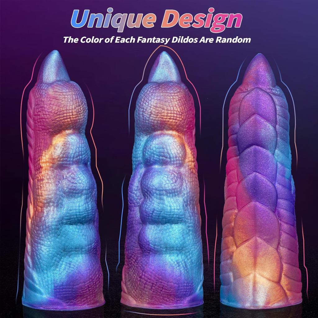 Компактный Вибрирующий Dildo в Форме Инопланетянина - Беспроводной Искусственный Пенис Анальная Пробка для Женщин