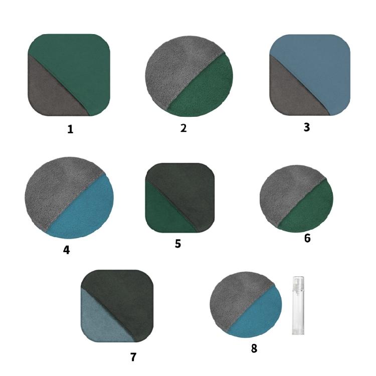 Microfiber Detailing Cloths Efficient Microfiber Polishing Cloth Easy Storage Screen Cleaning Cloth for Car Monitors