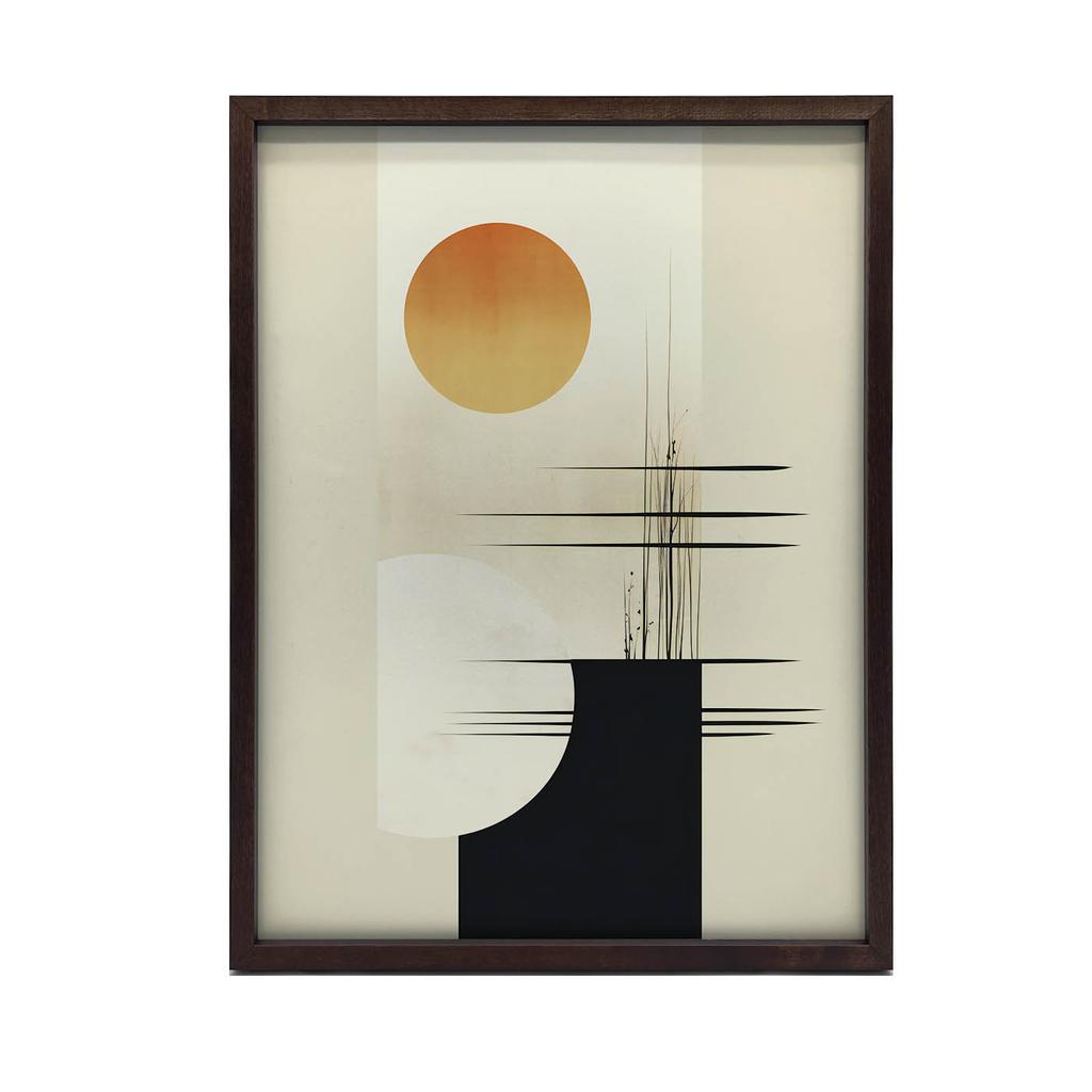 Minimalism and Nature Minimalism and Nature, 50X70 Cm, Unframed, Premium Canvas On Stretcher