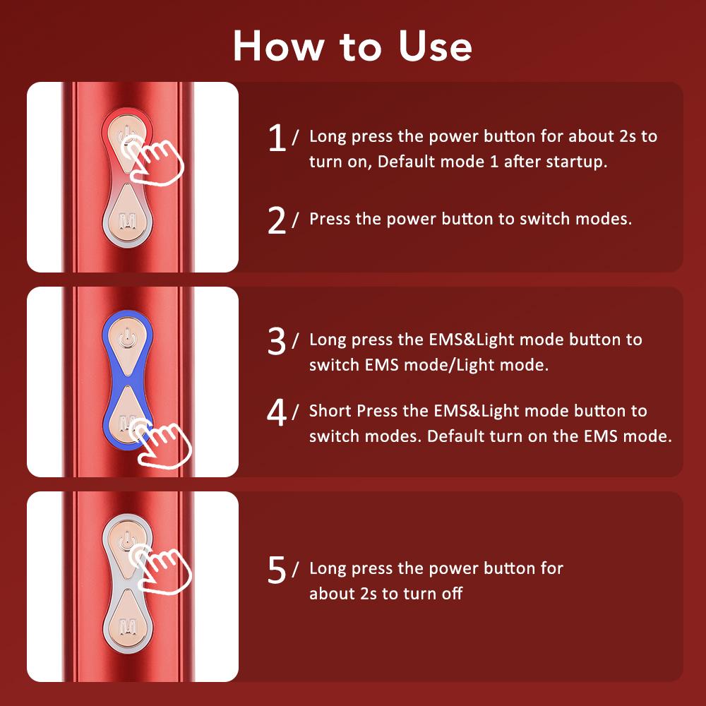 Cordless Electric Scalp Massage Comb with 3 Modes, Rechargeable Portable Hair Care for Stress Relief & Hair Growth CE Certified