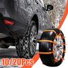 10/20 шт. Зимние автомобильные цепи противоскольжения противоскользящие автомобильные мотоциклетные уличные зимние шины аварийные противоскользящие цепи для шин автомобильные аксессуары