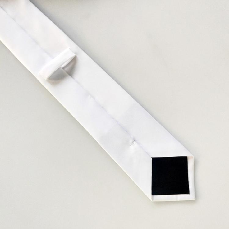 Blank Necktie Carnivals Necktie Do It Yourself Adjust Length Neck Tie for Shirt Sweater Decorative Adult Birthday Gift