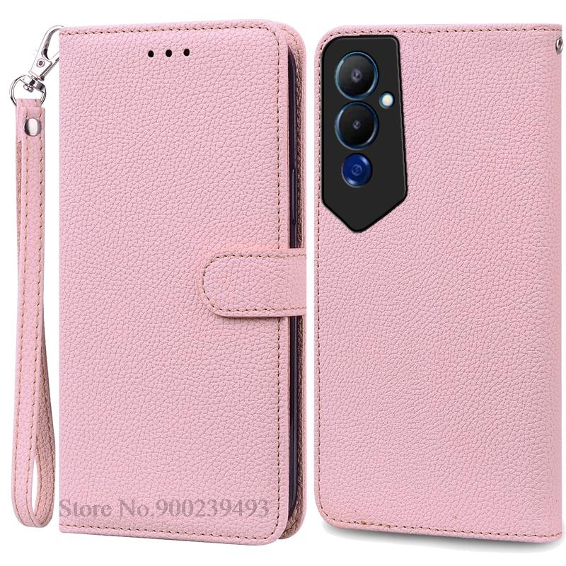 Чехол Pova 4/Pova 4 Pro для Tecno Pova 4, чехол-кошелек, кожаный откидной чехол для Tecno Pova 4 Pro, чехол для телефона, чехол Fundas
