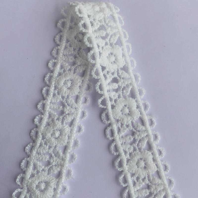 4 м/13,12 фута в каждой сумке Черно-белые кружевные бейки Идеально подходят для одежды Шторы ручной работы DIY Ремесла Швейные аксессуары Цветочный край Вышитые кружевные ленты