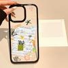 Акриловый чехол для телефона для iPhone 11 12 13 14 Pro 12 14 16 Pro Max для Samsung A16 A36 A56 S24 FE Высококачественный расписной противоударный чехол для мобильного телефона