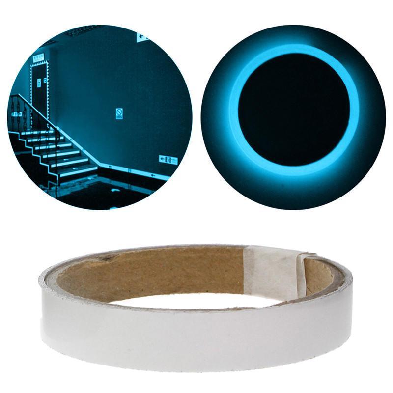 Luminous Tape Fluorescent Self-adhesive Glow In The Dark Night Safety Stage Home Decoration