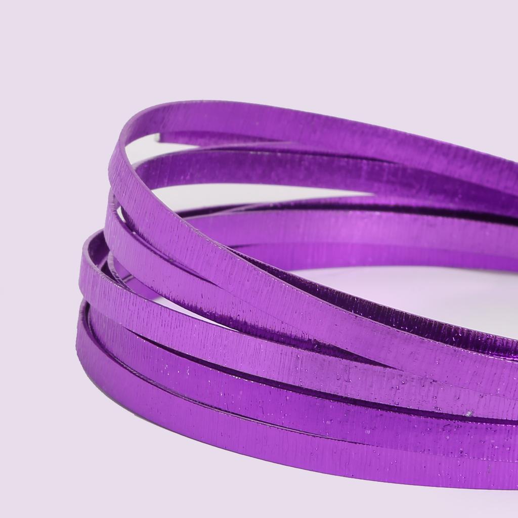 3Meter Flat Embossed Aluminum Wire Soft Metal Floristry Wire for DIY Jewelry Craft Making