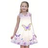 New Summer Fashion Cute Comfortable Butterfly Pattern Children Girls Sleeveless Dresses