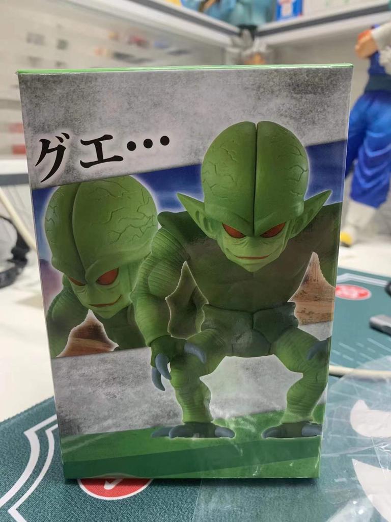New Hot Sell 10cm Dragon Ball Saibaimen Anime Action Figures Movable Joint Model Doll Green Vegetable Man Collectible Toy Gift