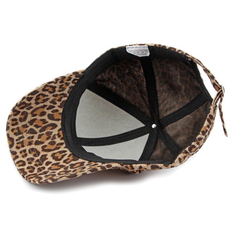 Шляпа с леопардовым принтом, женская бейсболка с солнцезащитным козырьком в стиле ретро