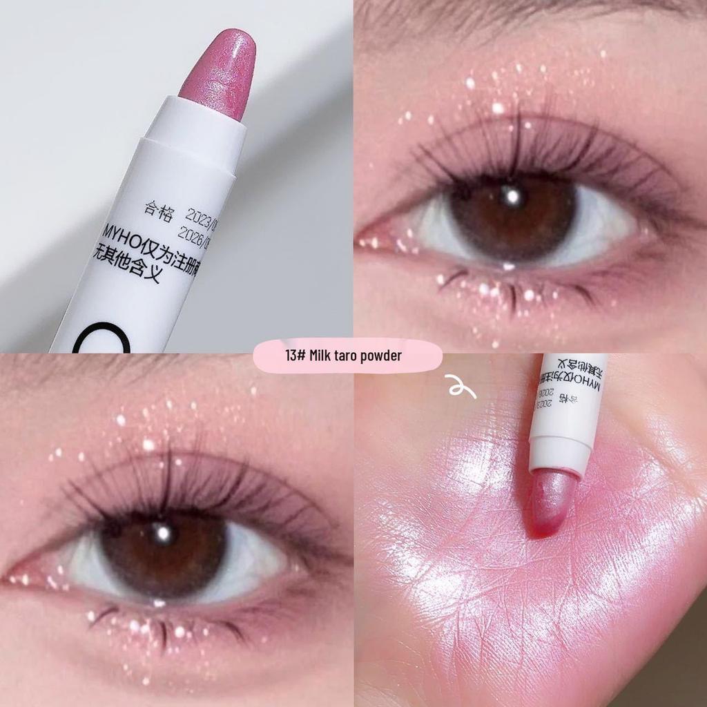 MYHO Y2K Блестящий карандаш для эгё-саль: Доступный, Супер-шиммерный, Матовый и Водостойкий карандаш для теней.