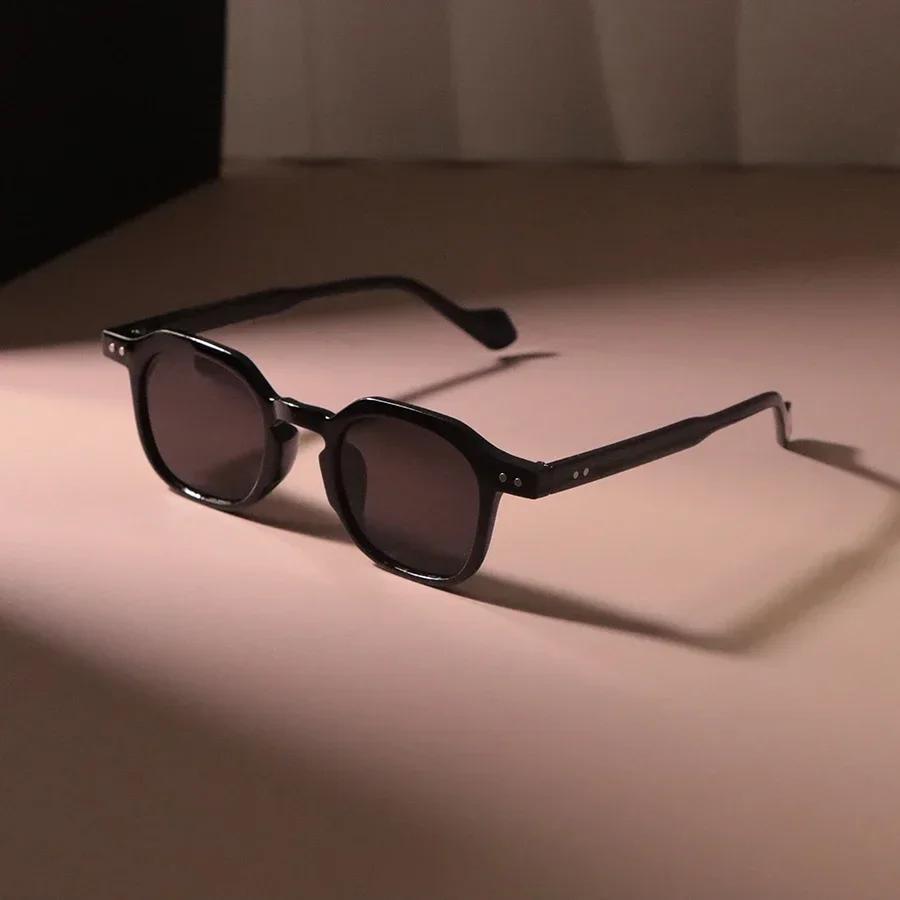 Классические квадратные солнцезащитные очки Женские Мужские Минималистичная мода Женские Мужские Ретро Повседневные