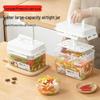 Корейский прозрачный горшок для засолки кимчи с крышкой с внутренним уплотнителем
