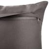 Coussin motifs "Otto" gris 38x38cm - Atmosphera createur d'interieur