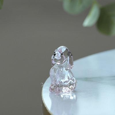 Креативные DIY Кристальные Фигурки Собак Ручной Работы Мини-Щенок Украшение Мультяшное Животное Статуэтка Коллекция