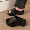 Cool Slippers Women's Summer Wear New Deodorant Heightening Casual Versatile Home Fashion Thick-soled Slippers
