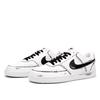 Nike Court Vision 1 Аниме Устойчивые к истиранию Нескользящие Низкие Скейтбордические кроссовки Унисекс Черный Белый DH2987-101(Команда1644-)