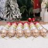 6pcs Colorful Star Christmas Balls Set Shatterproof Xmas Tree Pendants  Merry Christmas Decoration