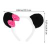LIFKOME Set of 2 Panda Ears Panda Costume Accessories Panda Hat Panda Costume Accessories for Women Panda Ears Headband Panda Accessories for Women