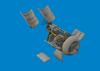 Eduard 1/48 Brassin Fw190A-6 Engine (for Eduard) Plastic Model Parts EDU6481102 (Airplane)