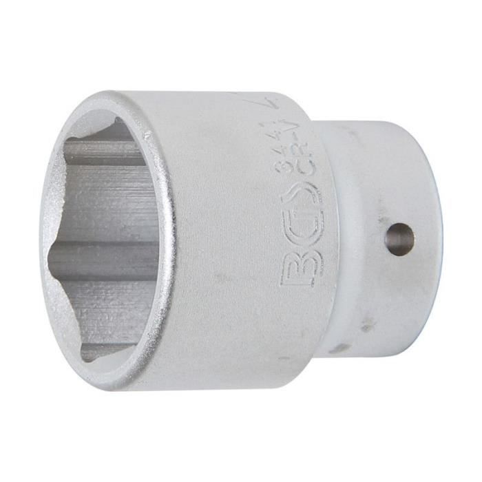 Douille pour clé - BGS TECHNIC - 20 mm - Ouverture 41 mm - Acier chrome-vanadium - Pro Torque®