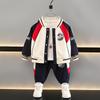 Boys' 2025 Autumn Trendy Toddler Two-Piece Jacket Set