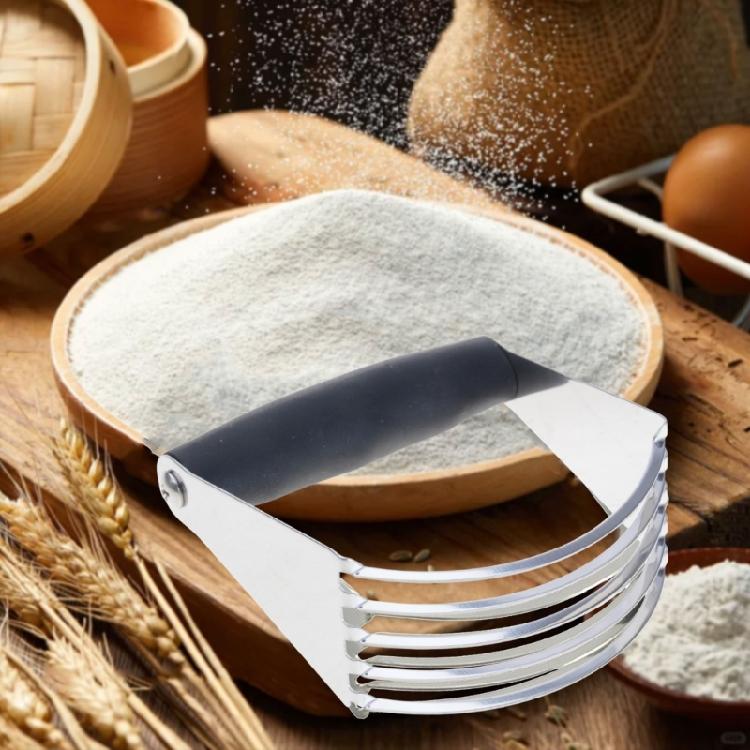 Прочный стальной нож для обработки муки, масла и теста