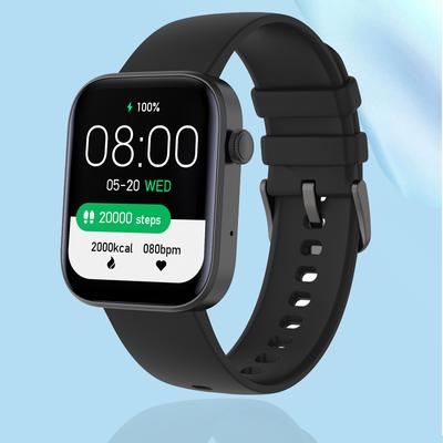 Chibear 1.8" полный сенсорный экран Bluetooth вызов умные часы для мужчин 120+ спортивный режим женские умные часы 24-часовой мониторинг сердечного ритма