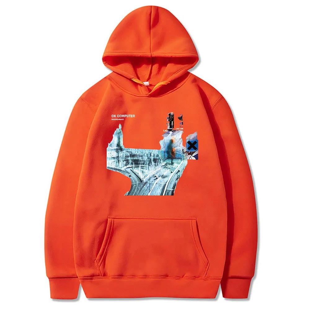 Новый Radiohead Ok Computer CD LP Винил Постер In Rainbows Том Йорк Мода Новый Стиль Популярный Классический Худи Парные Уличная Одежда