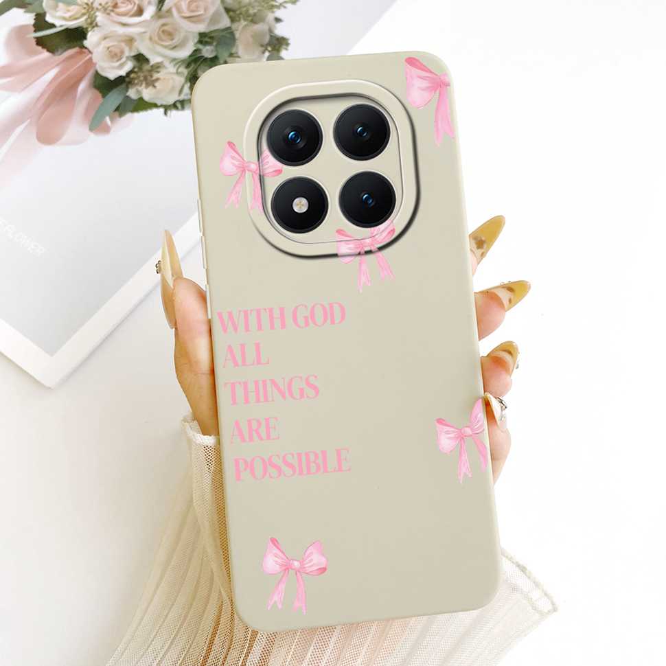 Redmi Note15Pro 5G Новая модель Защитный чехол Матовый Кот Кролик Для Xiaomi Redmi Note 15 Pro 5G Полное покрытие Защита от падений Ударопрочный
