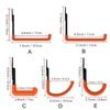 Универсальный Сверхпрочный Настенный Держатель Органайзер для Лестницы Инструмент Гаражное Хранение Крюки Вешалка Стойка
