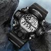 Human Time Male Man Soldier Student Sports Electronic Waterproof Wrist Watch