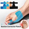 10 шт. Лента-корректор для косточки большого пальца ноги, разделитель пальцев, ортез при вальгусной деформации большого пальца стопы для облегчения боли, коррекции, защиты при занятиях спортом, выпрямитель
