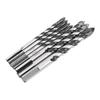 7PCS Twist Drill Bit Set Multifunctional Black Carbide Triangular Twist Drill Bit