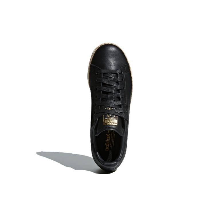 adidas Stan Smith New Bold Основной Черный Бело-Кремовый Женские DA9536