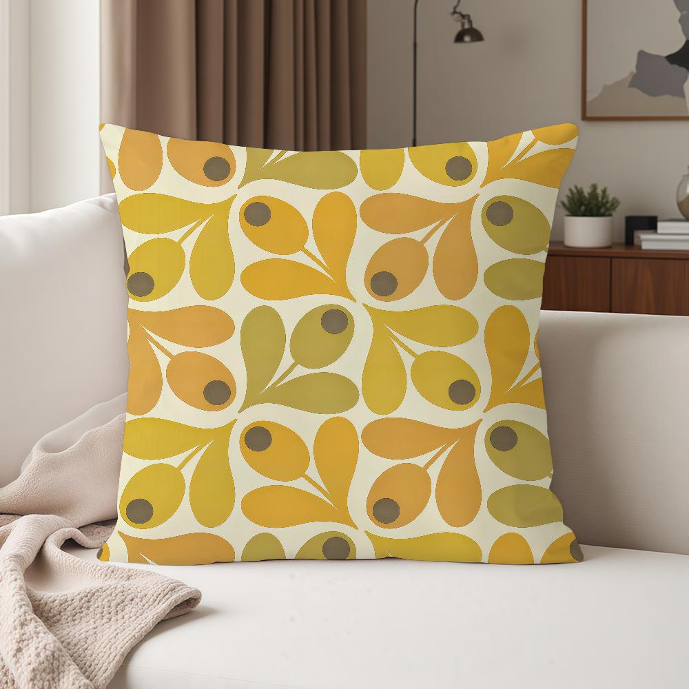 Эстетичная Художественная Наволочка O-Orla-Kiely, Подходящая для Спален, Гостиных, Автомобилей, Домашнего Декора