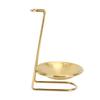 4.3 Inch Bowl Ladle Holder Stand Stainless Steel Cooking Utensil Holder For Kitchen Countertop