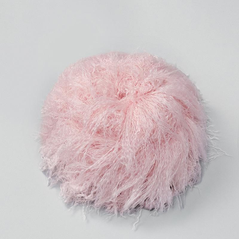 50g/roll Fluffy Yarn Long Plush Yarn Crochet Knitting Yarn Thread Needlework DIY Craft Doll Handmade Sweater Gloves Hat Scarf