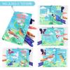 Baby Baby Sea, Land And Air Tail Cloth Book, Ocean Forest Flying Animal Palm Book Early Education Toy With Ringing Paper
