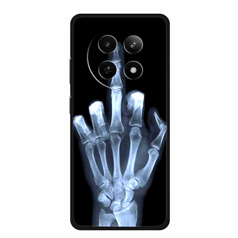 Чехол для Realme 13+ 5G Животные Мягкий Силикон ТПУ Чехлы для Телефона Задняя Крышка Для OPPO Realme 13 Plus 5G RMX5002 Защитный Чехол Волк Coque