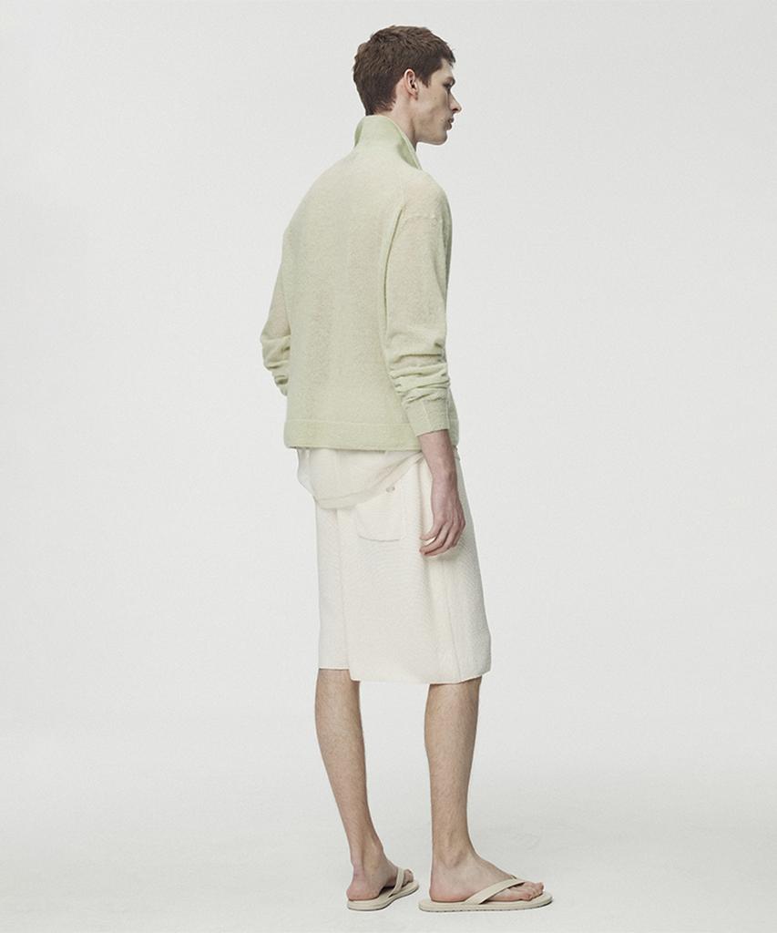 UMARMUNG Korean Paper & Boucle Shorts_Daylight