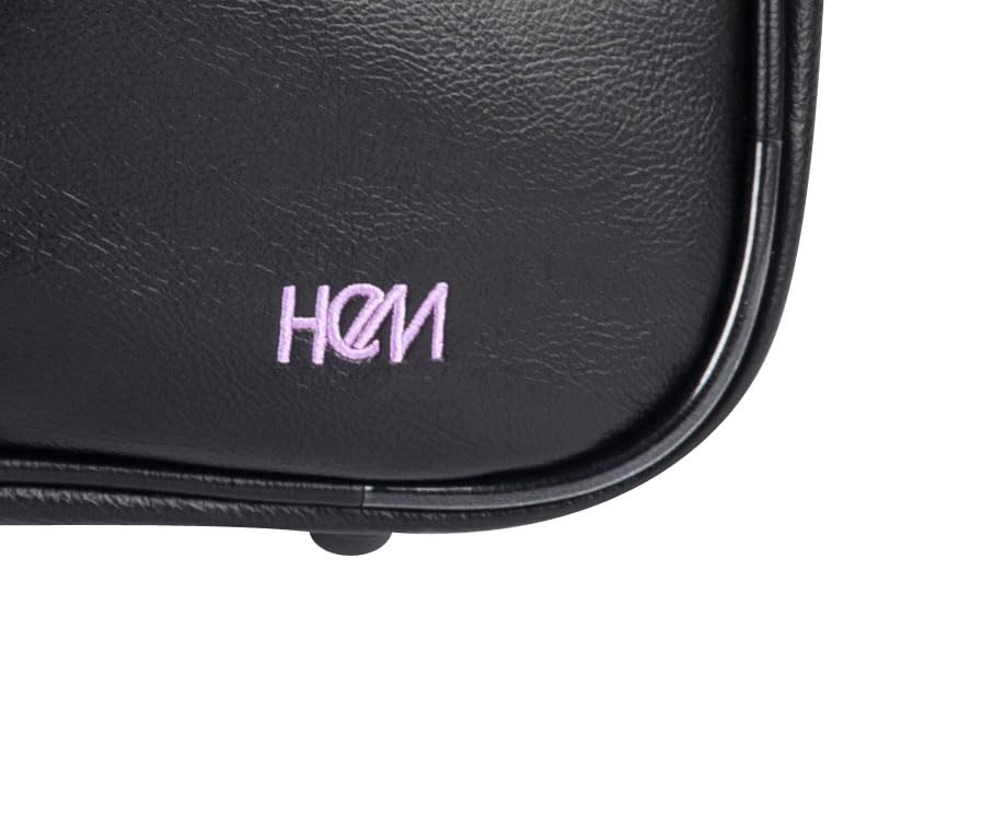 Besty School Bag for High School Boston Synthetic Large Comes with Charm x Lavender [HEM] Girls, Bag, Leather, Capacity, Lightweight, Unisex, Cute,