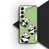 Защитная крышка для Apple iPhone 17 16 14 15 Plus Pro Max 16E ProMax + 15Plus 15+ 16+ Чехол для телефона Милый мультяшный панда