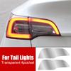 Modification Changing Films Headlight Taillight Foglight For Tesla Model 3 TPU Lamp Protector Film Set Protective Film 2pcs/4pcs