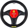 Чехол на руль - MOMO - Универсальный - Черный и красный карбон - Нескользящий - Удобный