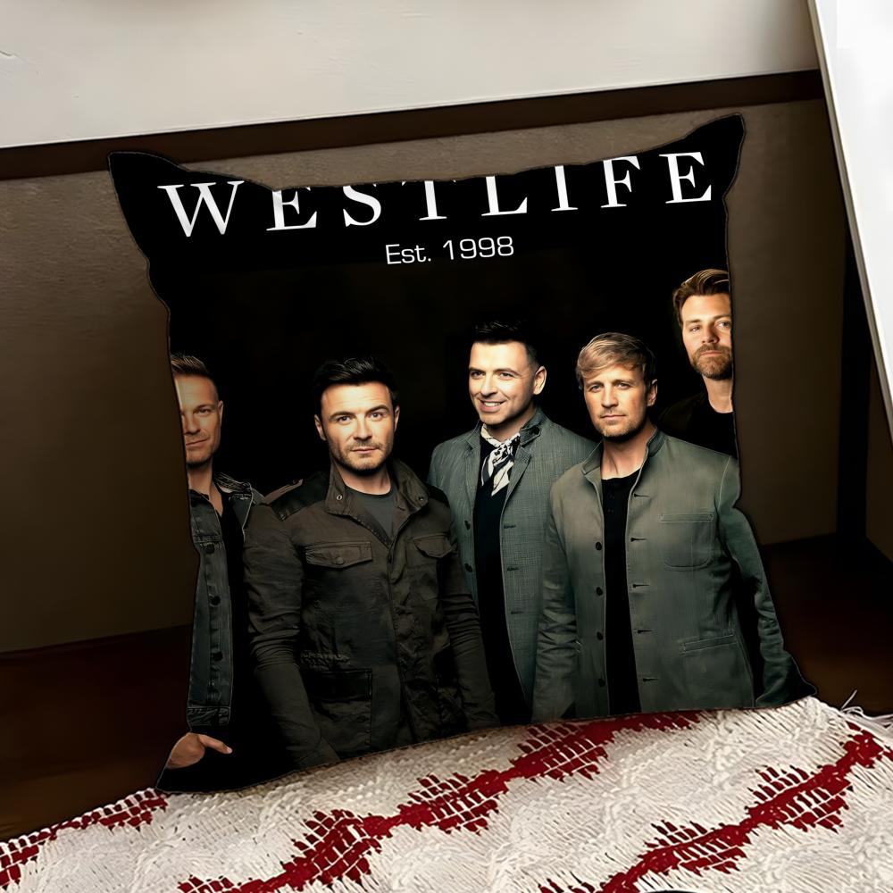 WWestlife The Twenty Tour Cushion Cover Reversible Soft Durable Pillow Cover Home Car MultiScene Use for Daily Comfort
